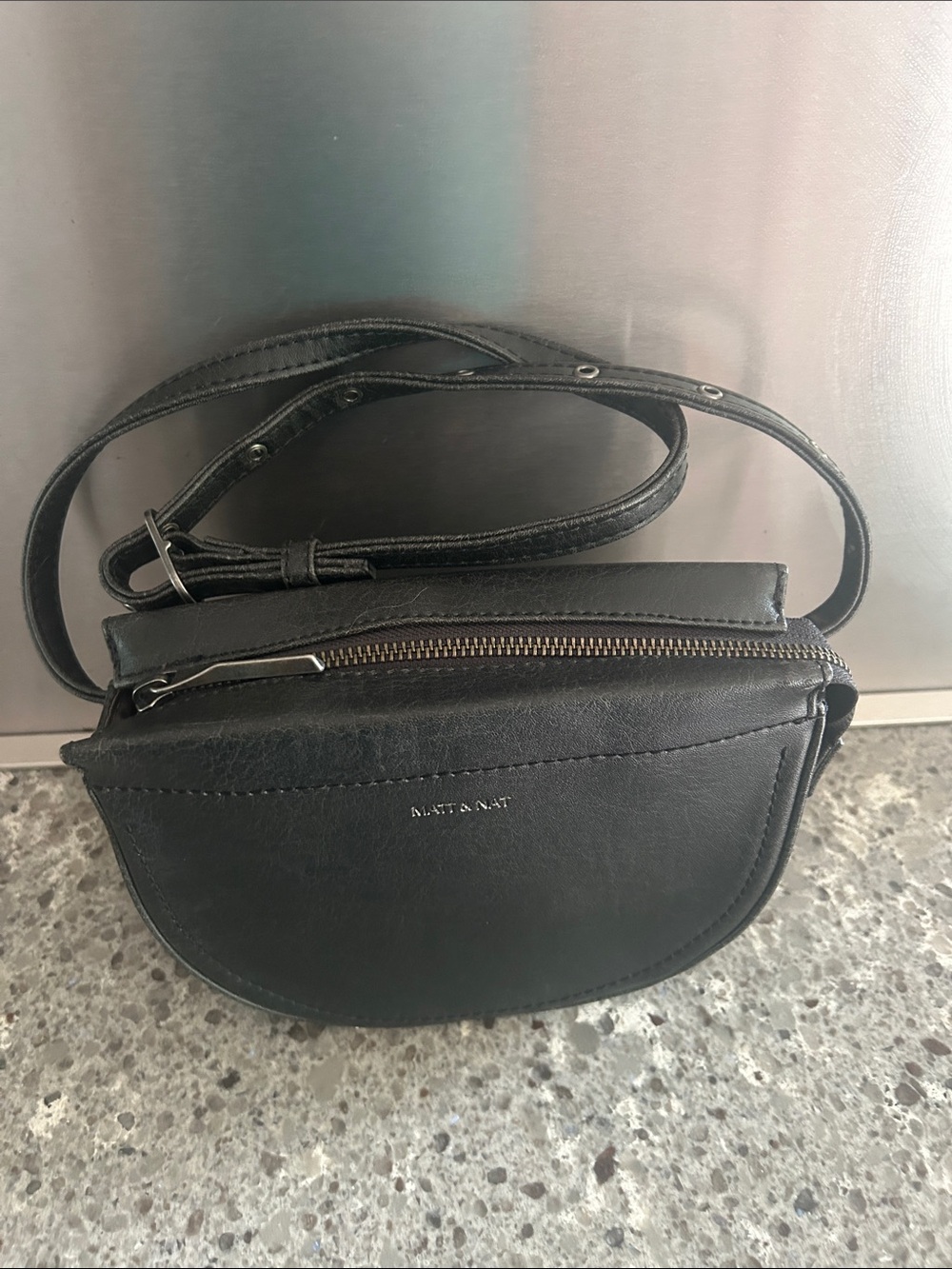 MATT & NAT  ABBOT VEGAN BELT BAG - VINTAGE